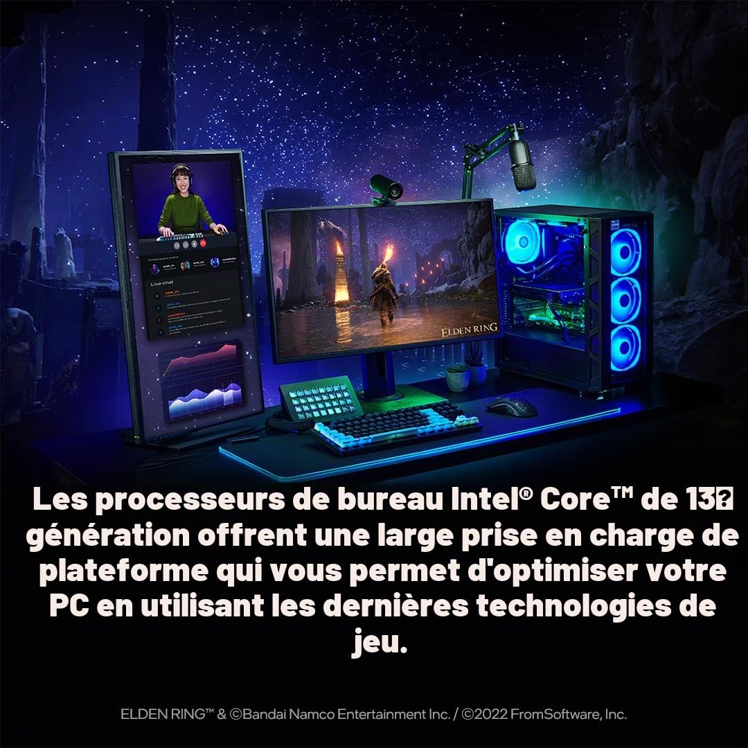 Intel® Core™ i5-13500, processeur pour PC de Bureau, 14 cœurs (6 P