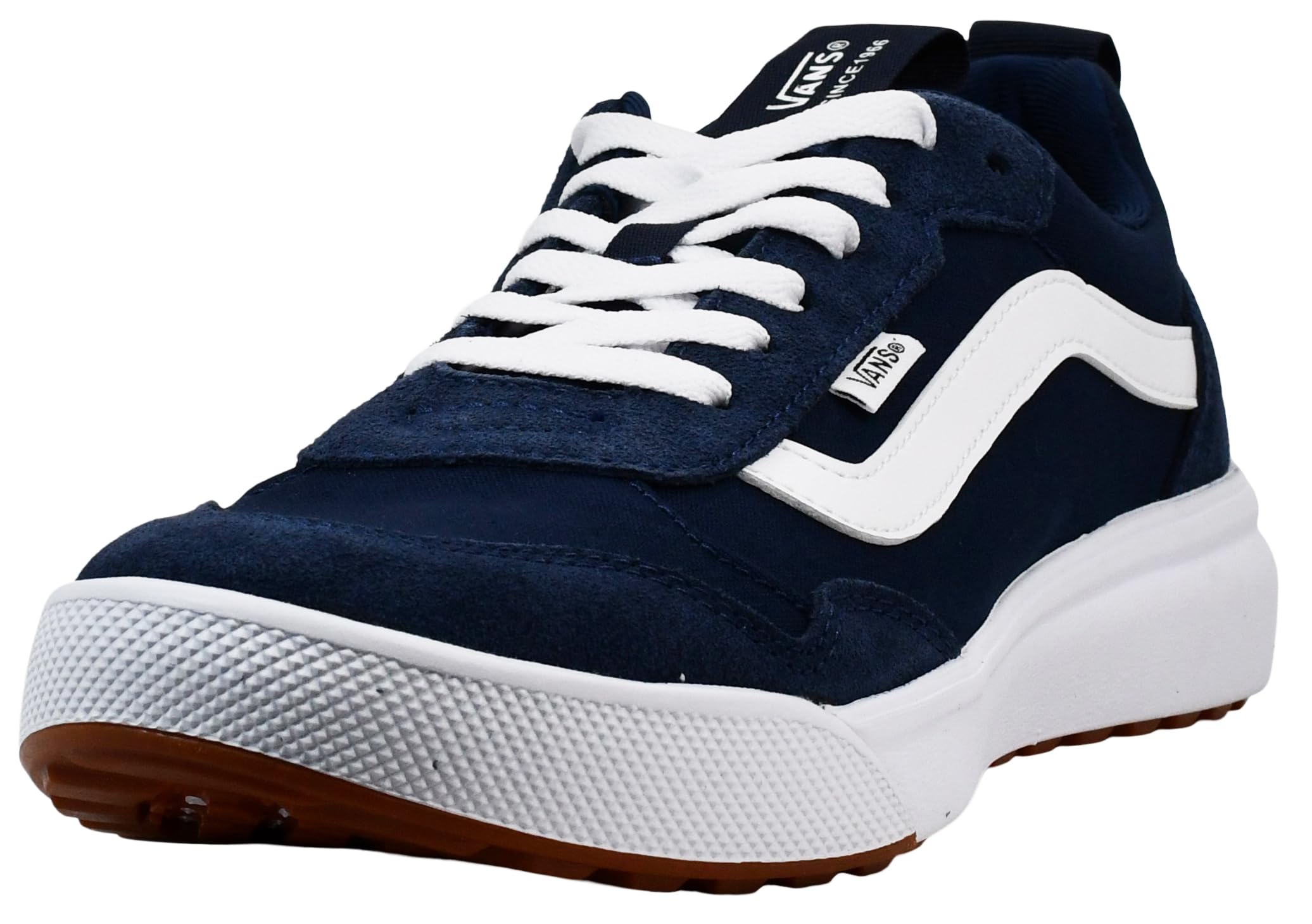 Vans Range Exp Shoe Turnschuhe für Herren, Wildleder Leinwand Navy Weiß, 40 EU