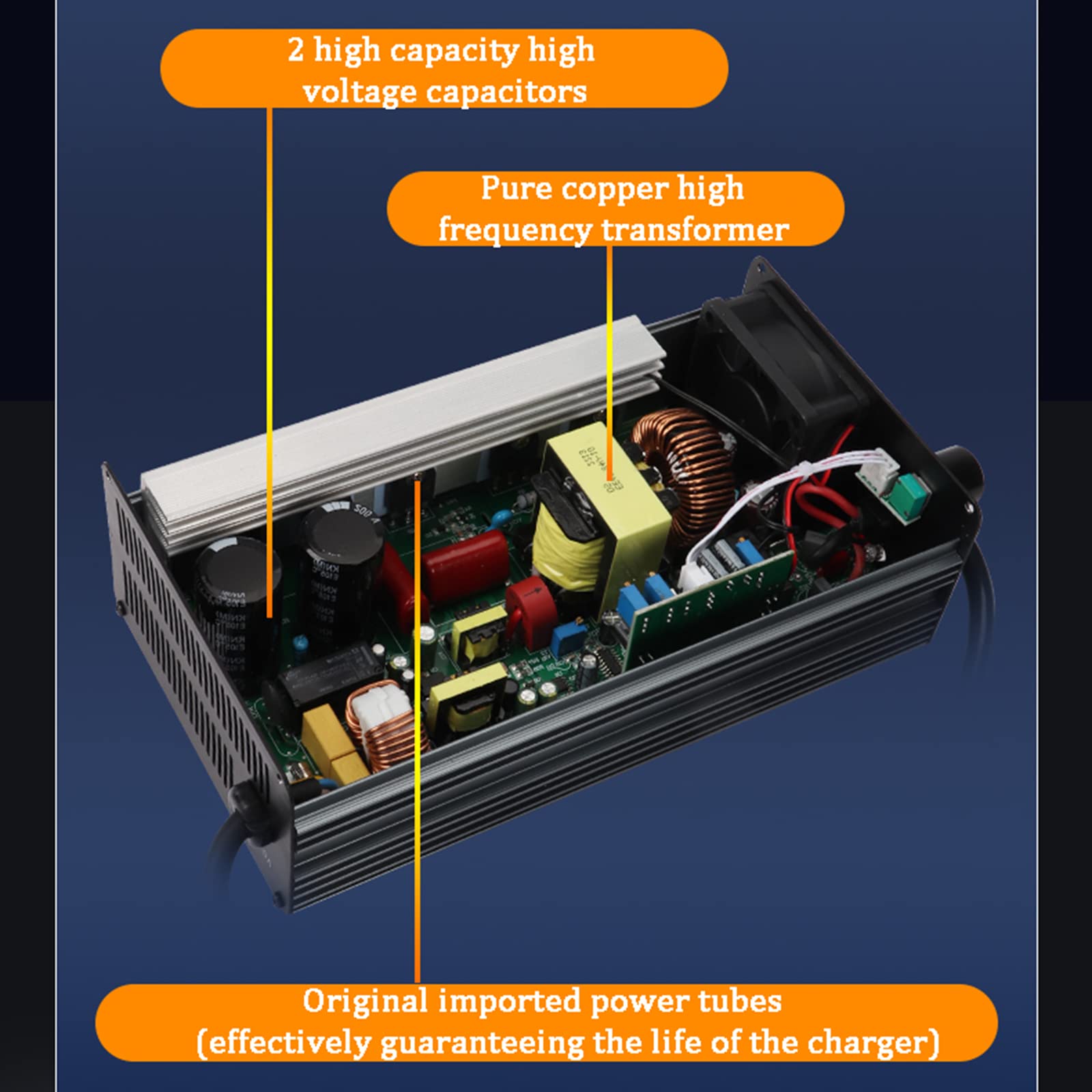Elektrofahrzeug-Lithium-Batterie-Schnellladegerät 13S-24S Ternär Li-Ion Lifepo4 48V 60V 72V 10A 12A 15A 20A Für 3.2V/3.7V 20Ah Bis 200Ah Akkupack,72v 21s li ion 88.2v 10a,A