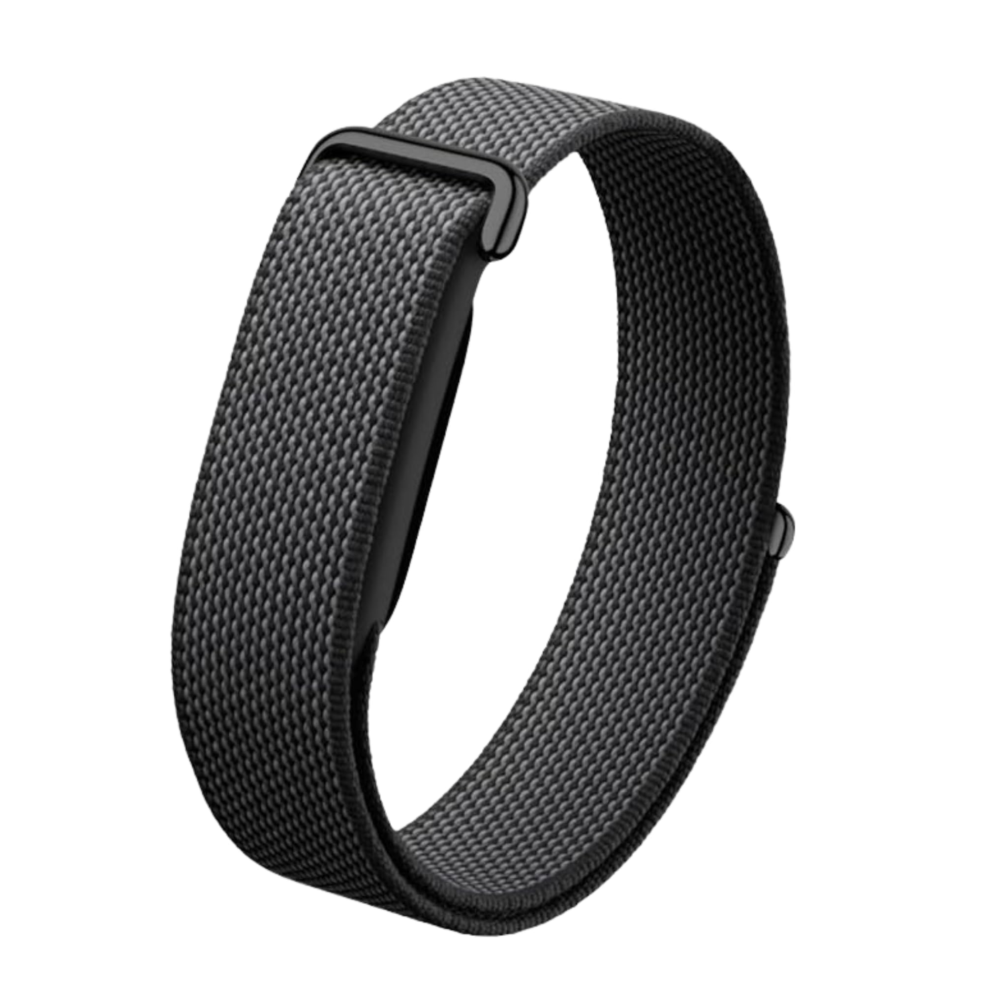 RUMBALTON Nylon Soft Strap for Google Fitbit Air (Black) - Image 1