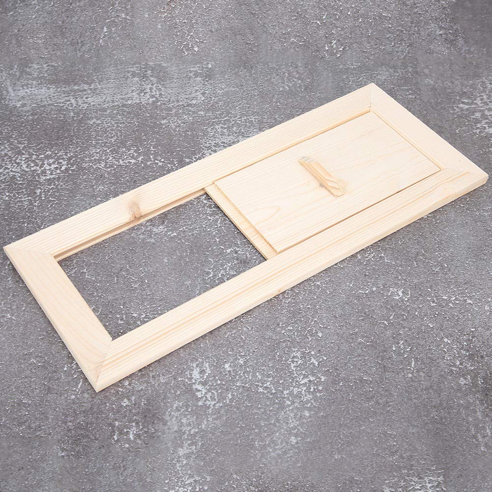 Fdit1 Hemlock Sauna Air Vent Panel Pannello di Ventilazione Sauna Room Air Gril Equipment Accessori per Sauna