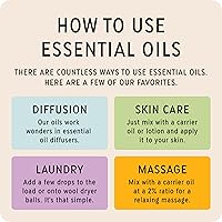 Vista 5 de El mejor aceite esencial de mandarina de grado premium - 100% puro y natural para aromaterapia, difusor, spa, masaje, ambientador - 10 ml