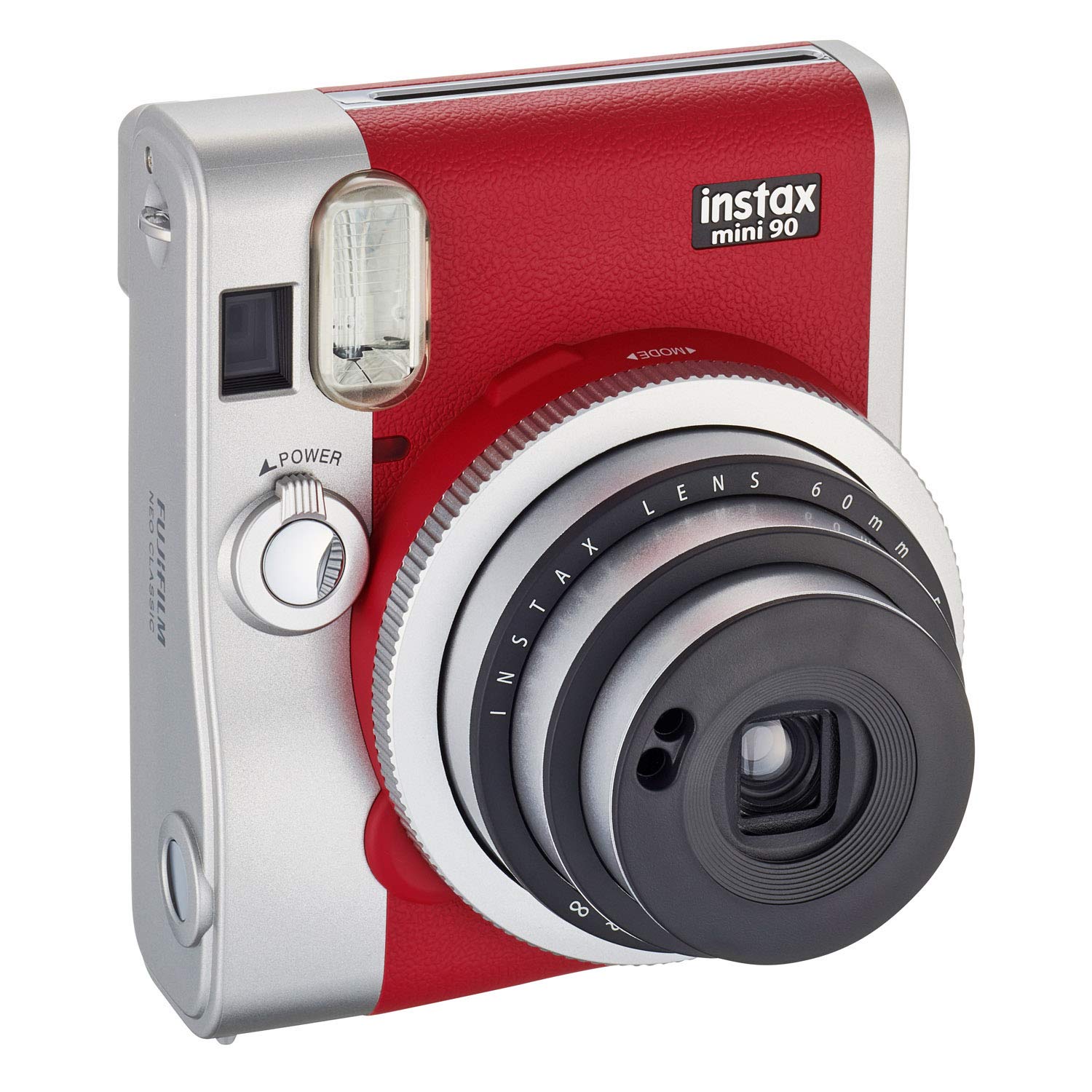 Fujifilm instax mini 90 NEO CLASSIC カメラ Instax Mini 90 Neo Classic Camera, Red: Amazon.co.uk: Electronics