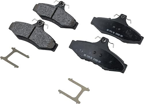 Miniatura 2 de Juego de pastillas de freno traseras compatibles con Daewoo Nubira 1999-2002, compatible con Daewoo Leganza 1999-2002, compatible con Mitsubishi