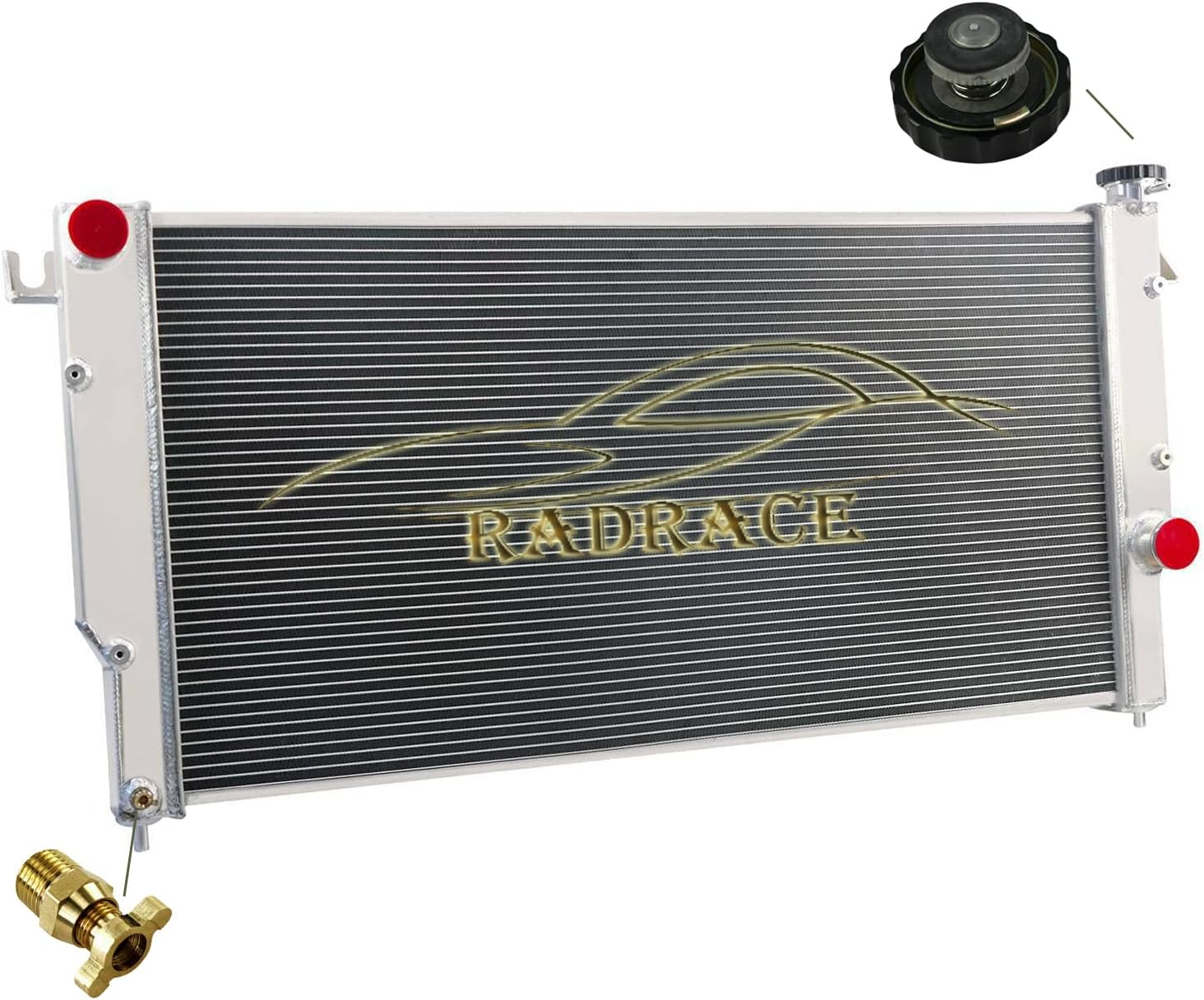 Aluminum Radiator For 1994-2002 2001 1999 Dodge Ram 2500 Ram 3500 5.9L Cummins Turbo Diesel Engine 1995 1996 1997 1998 94 95 96 97 98 99 01 02