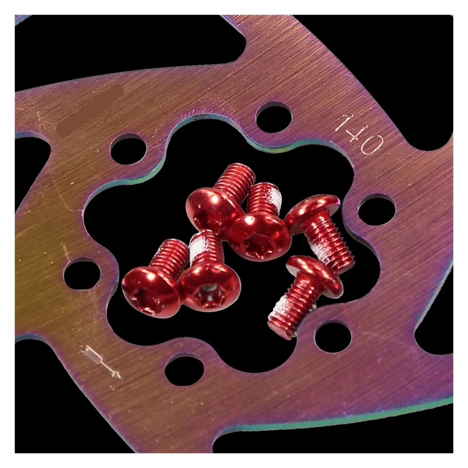 Rotore Freno a Disco Universale aggiornato da 140 mm Compatibile con Zero 10X 10 DUALTRON KAABO Mantis Ox Scooter Elettrico Freno Rinforzato(1 Piece)