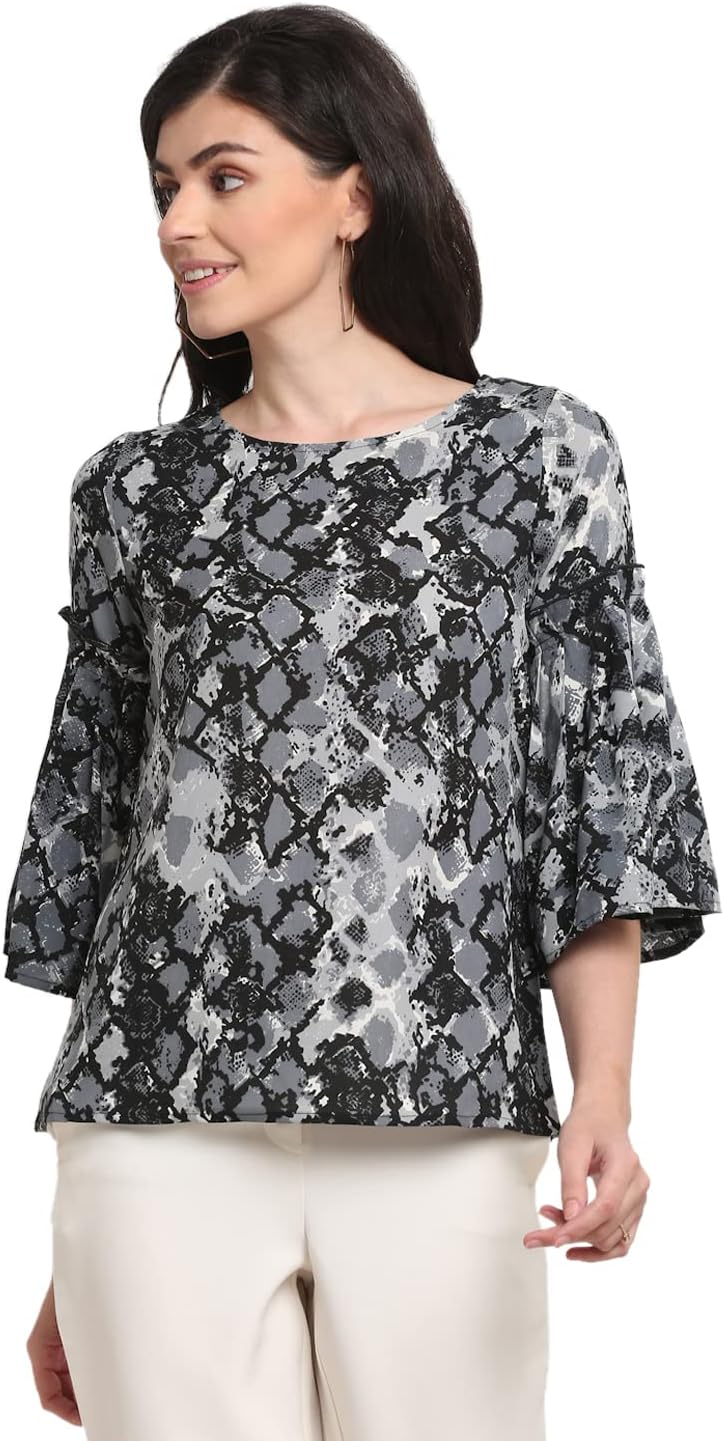 La ZoireAnimal Print Top