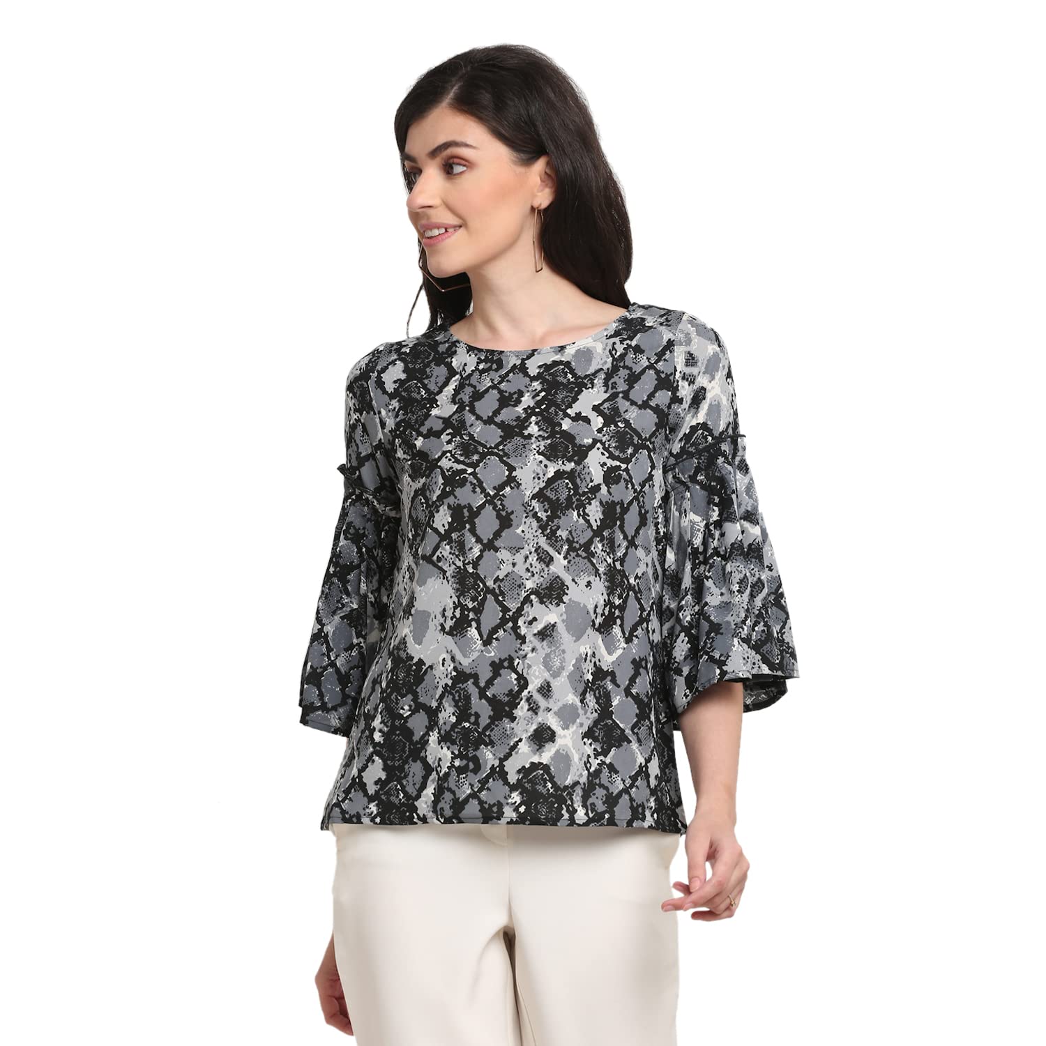 La ZoireAnimal Print Top