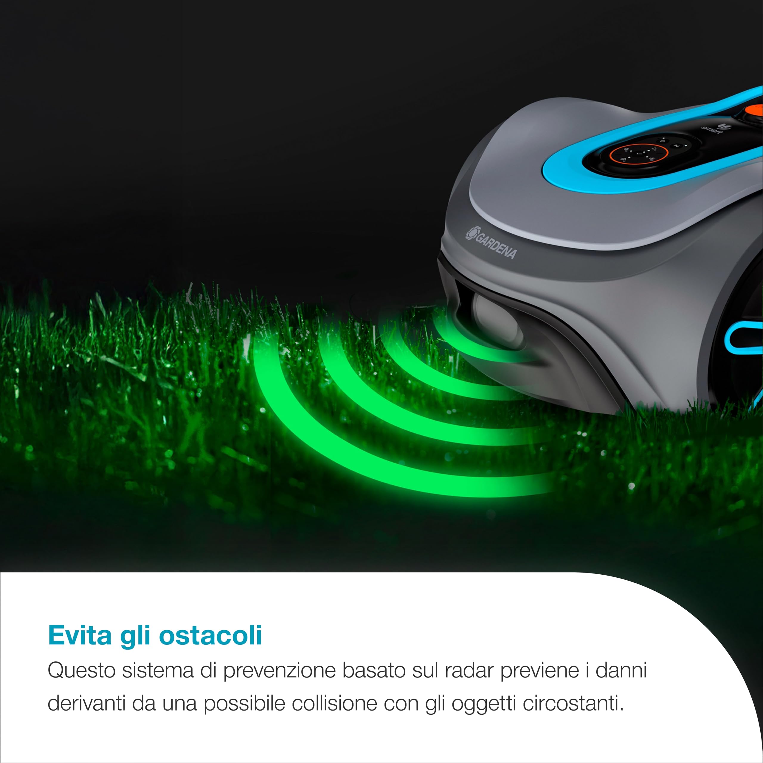 GARDENA Radar anticollisione per robot rasaerba SILENO (smart)