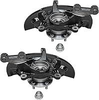 Vista 392 de Detroit Axle - Kit de brazos de control delanteros de 4 piezas para Nissan Cube 2009-2014, Nissan Versa 2007-2012 2 brazos de control inferiores