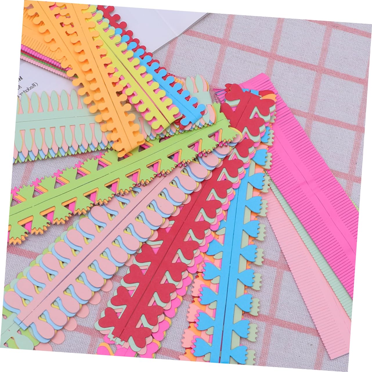 NUOBESTY 3piezas Tiras De Papel Quilling Coloridas Para Manualidades Conjunto De Tiras De Papel Para Decoración y Creación Artística