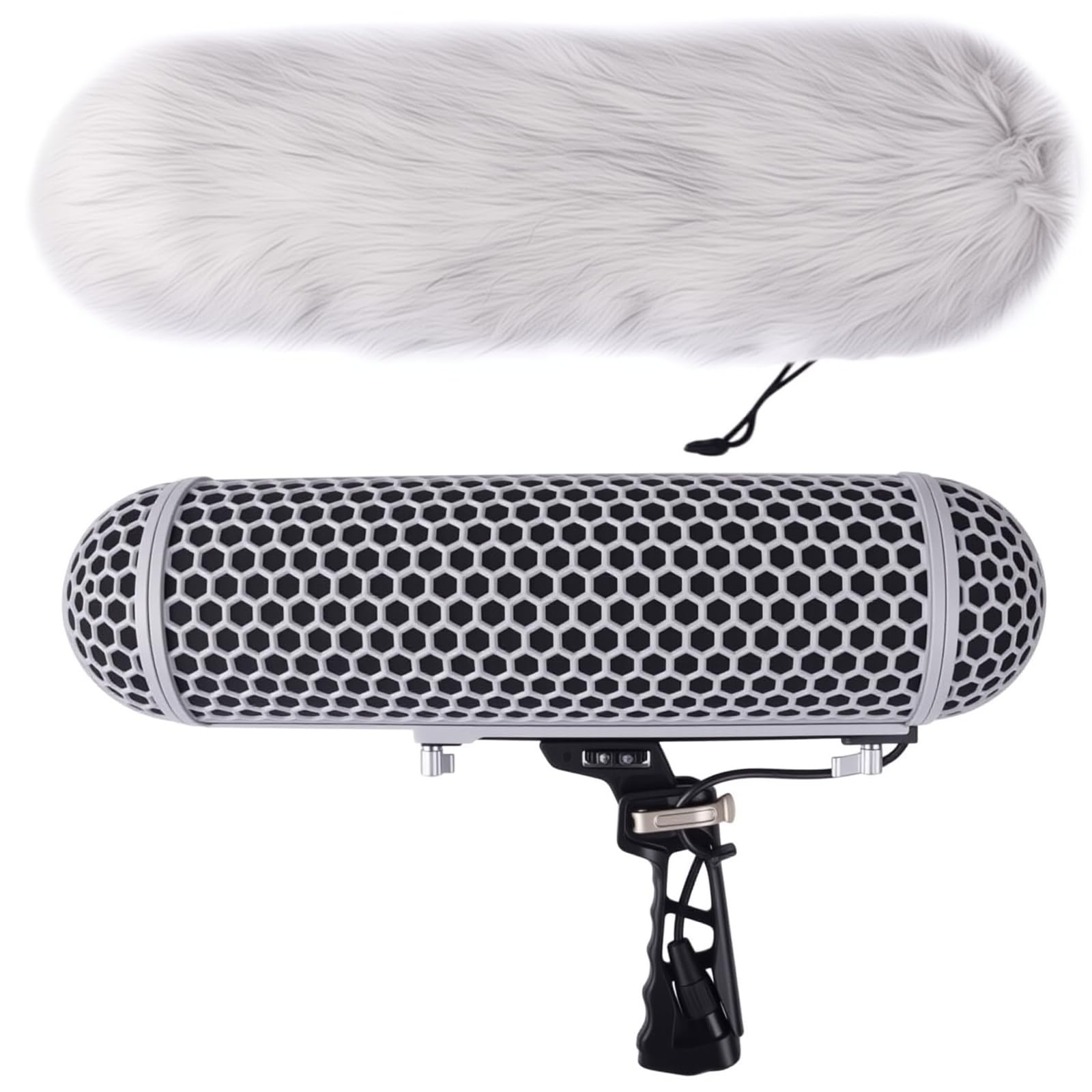 Micoliveマイクウィンドシールド ショックマウント Amazon.com: Micolive Microphone Windshield Blimp Windscreen Style
