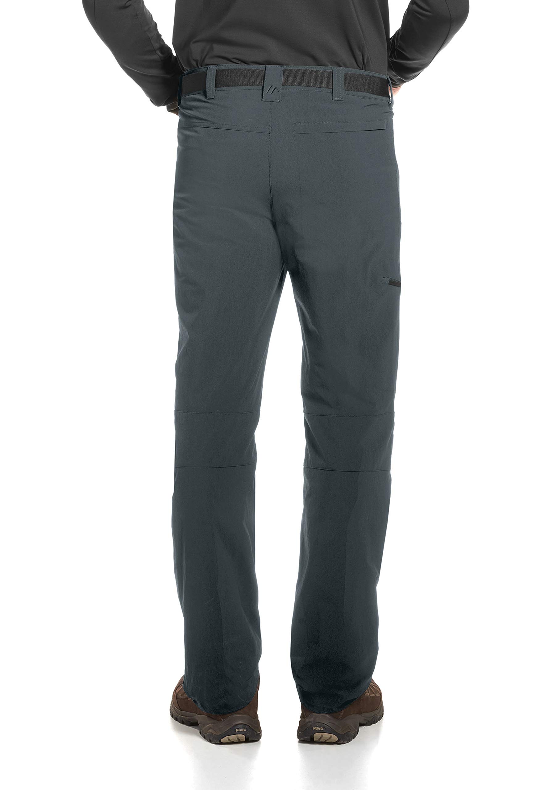 maier sports Men's Oberjoch Hiking Pants, Lined Outdoor Pants, Elastic Trekking Pants Graphite, Charcoal, 36W / 32L - Image 4