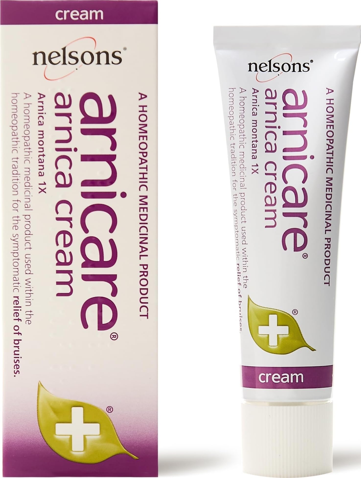 Arnicare Arnica Cream for Bruise Relief (30g), Arnica Montana Bruise Cream, for Bruises, Swelling, Knocks & Bumps, Homeopathic Medicinal Product with Natural Arnica