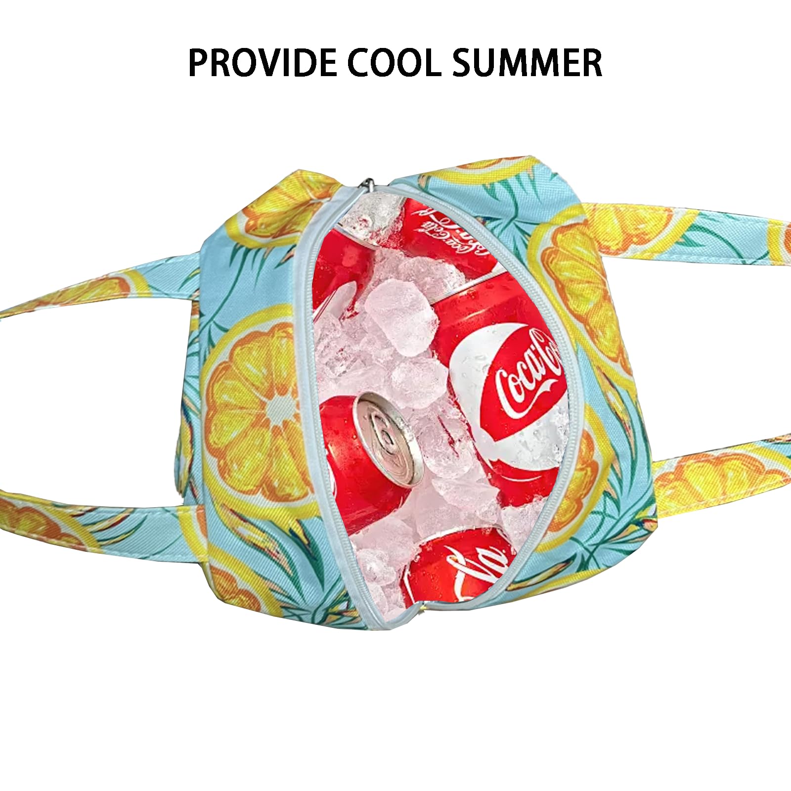 Badetasche Groß mit 7 Taschen 1 Kühltasche, 50L Orange Strandtasche xxl Familie mit Reißverschluss,Schwimmbad Tasche, Faltbar, Sanddicht, Schwimmtasche Damen für Shopping Strandurlaub Picknick