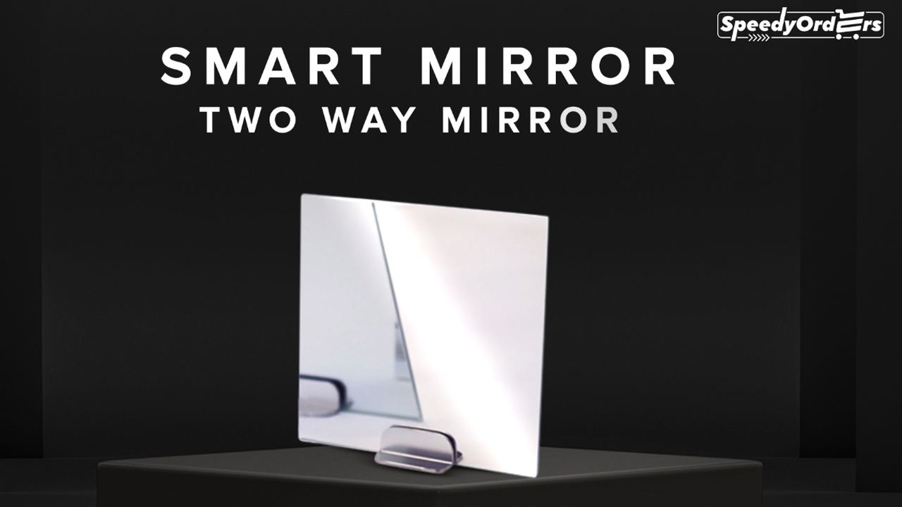Two Way Mirror by SPEEDYORDERS 2 Way Acrylic Mirror Sheet Round