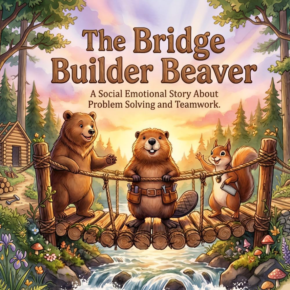 The Bridge Builder Beaver: A Social Emotional Story About Problem Solving and Teamwork