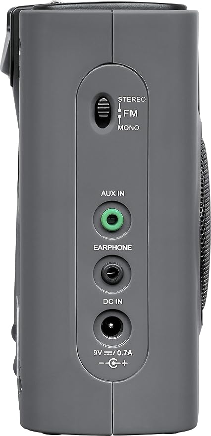 Radio portátil digital estéreo Sangean PR-D15 gris miniatura 7