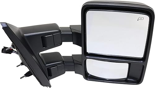 Miniatura 7 de Garage-Pro Driver & Passenger Side Power Heated Towing Mirrors for Ford F-150 2013-2014 Power Fold With Signal Light & Memory Textured
