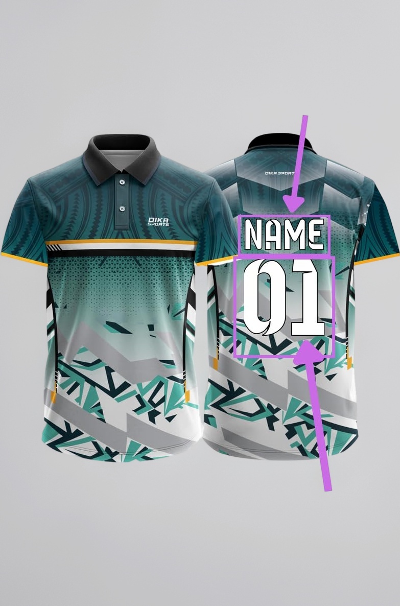Custom Add Name and Number Jersey for Men Cricket t-Shirt | 2 Year to 5XL