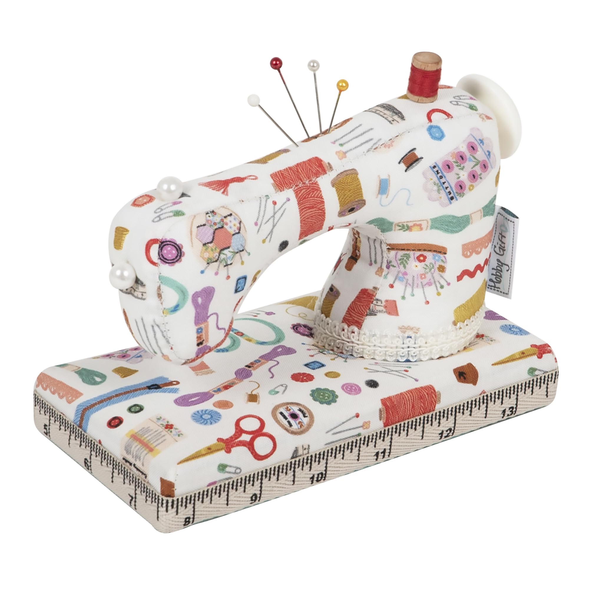 Hobby Gift Haby Notions Novelty Fabric Soft Pin Cushion, Cotton, 8 X 15.5 X 12.5Cm