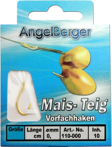 Angel Berger Vorfachhaken gebundene Haken - 4