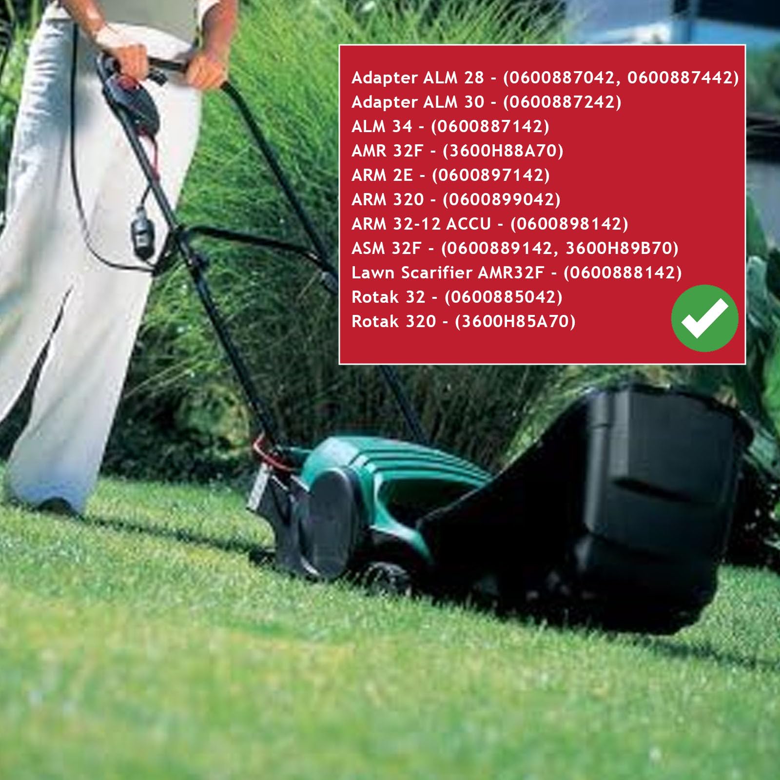 LEVA DI POSIZIONAMENTO PER TOSAERBA GENUINA BOSCH ROTAK 32 - Foto 5