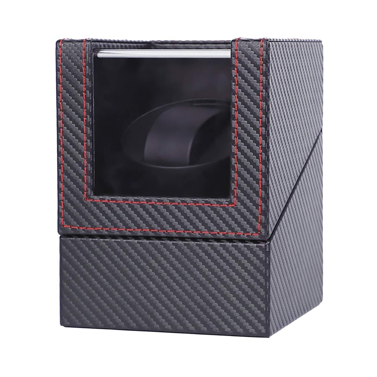Supporto for carica orologi con motore in carbonio, scatola di automatica meccanici, giradischi, immagazzinaggio, posizionatore rotante, silenzioso, e ben funzionante