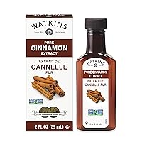 Vista 52 de Watkins Extracto orgánico de almendra pura, sin OMG, Kosher, botella de 4 onzas, 1 paquete