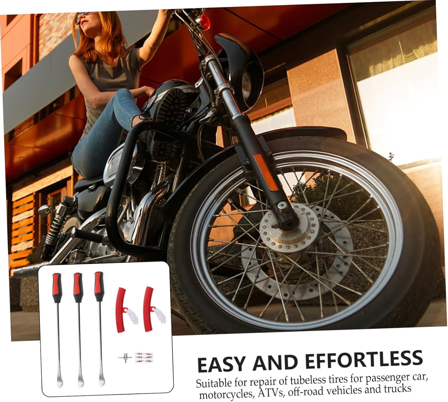 Professional Tire Repair Tool Bike Tire Spoon Lever Spoon Easy Removal