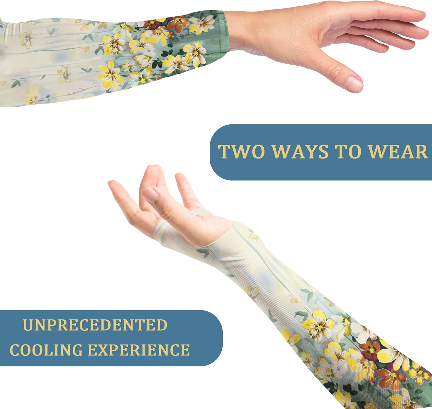 Gardening Sleeves,Sun Protection Arm Cooling Sleeves for Gardening,Thorn Proof Sleeves to Cover Arms for Women Men - Image 3