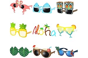 Luau Party Sunglasses: The Coolest Summer Props for a Tropical Extravaganza