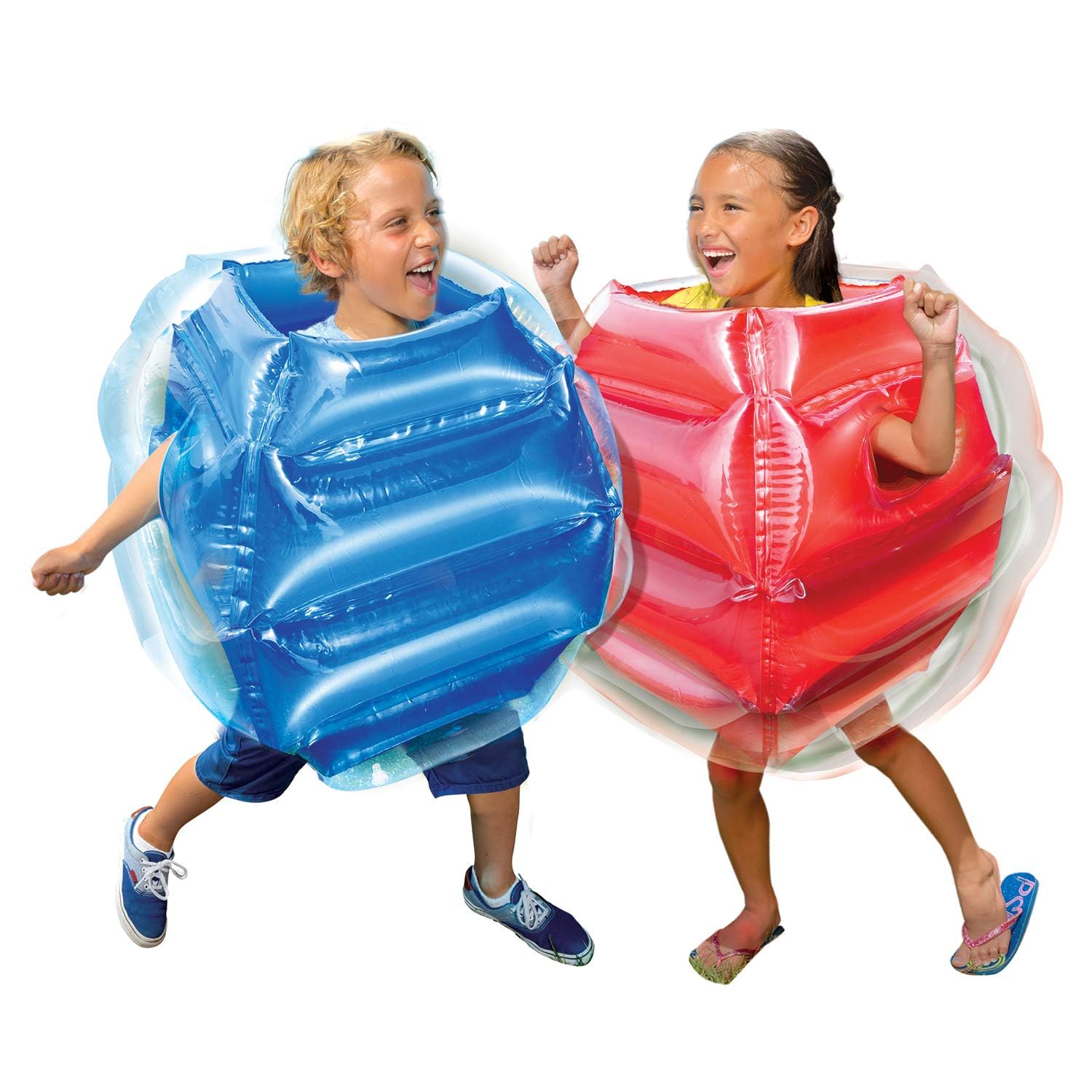Body Bumpers, A Game of Bumping & Bopping, 2 Bumpers Included in Red & Blue, Fun & Safe Cushion Inflatable Surface, For Ages 4 and up