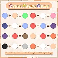 Vista 5 de Arcilla de espuma de secado al aire marrón claro de 3.53 oz, arcilla modelo mágico de bricolaje para niños, arcillas suaves coloridas