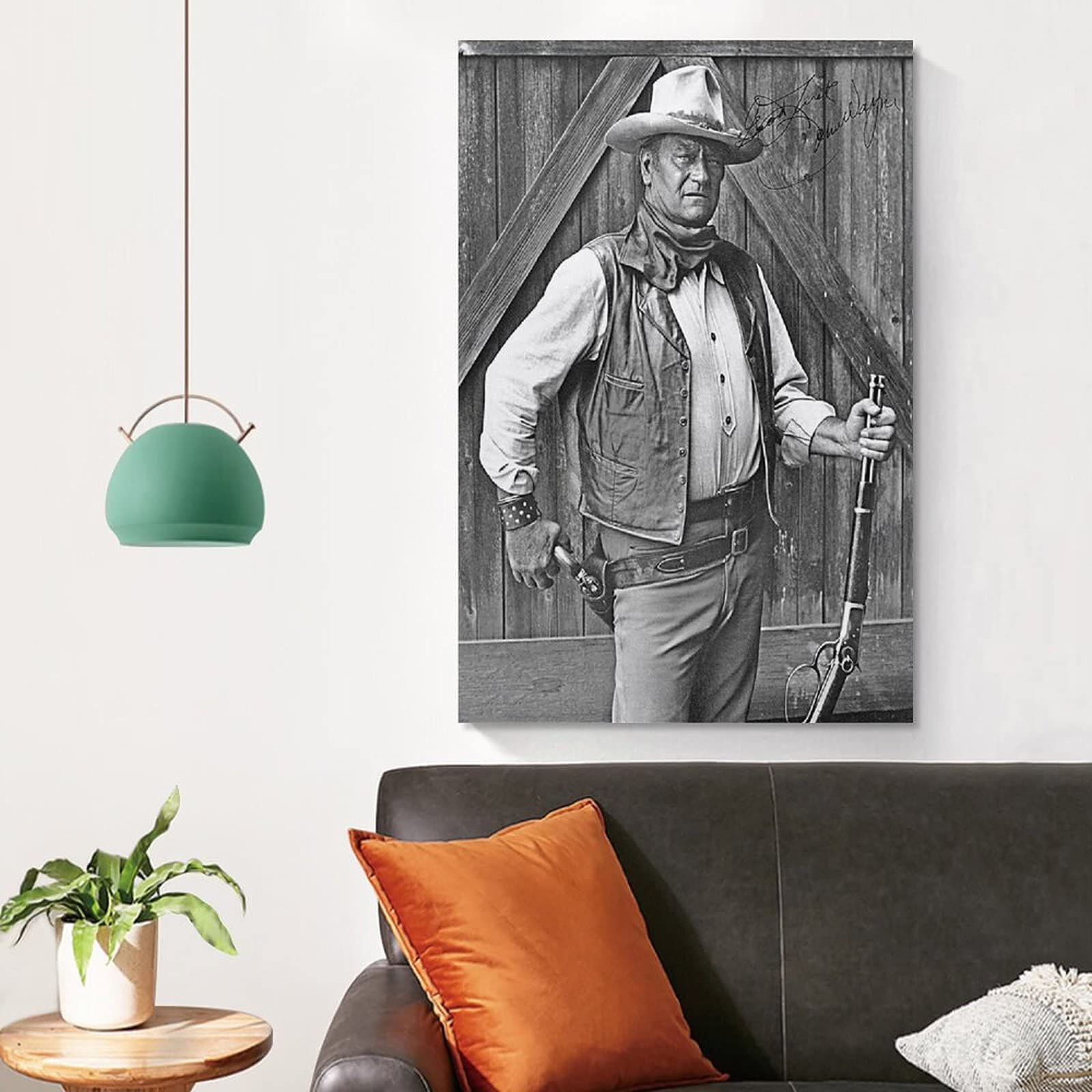 WQBYDS Poster Und Drucke 60 * 90cm Senza Cornice Poster Di John Wayne