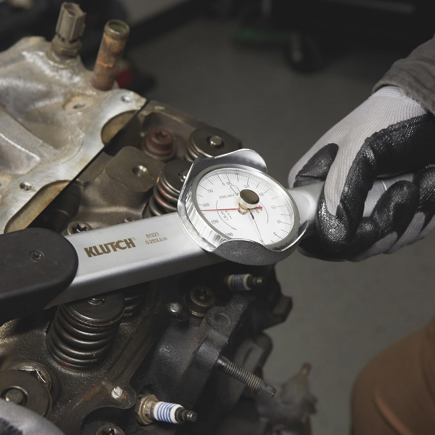 Klutch Dial Torque Wrench — 3/8in.-Drive