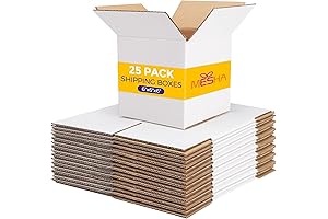 MESHA 6x6x6 Shipping Boxes