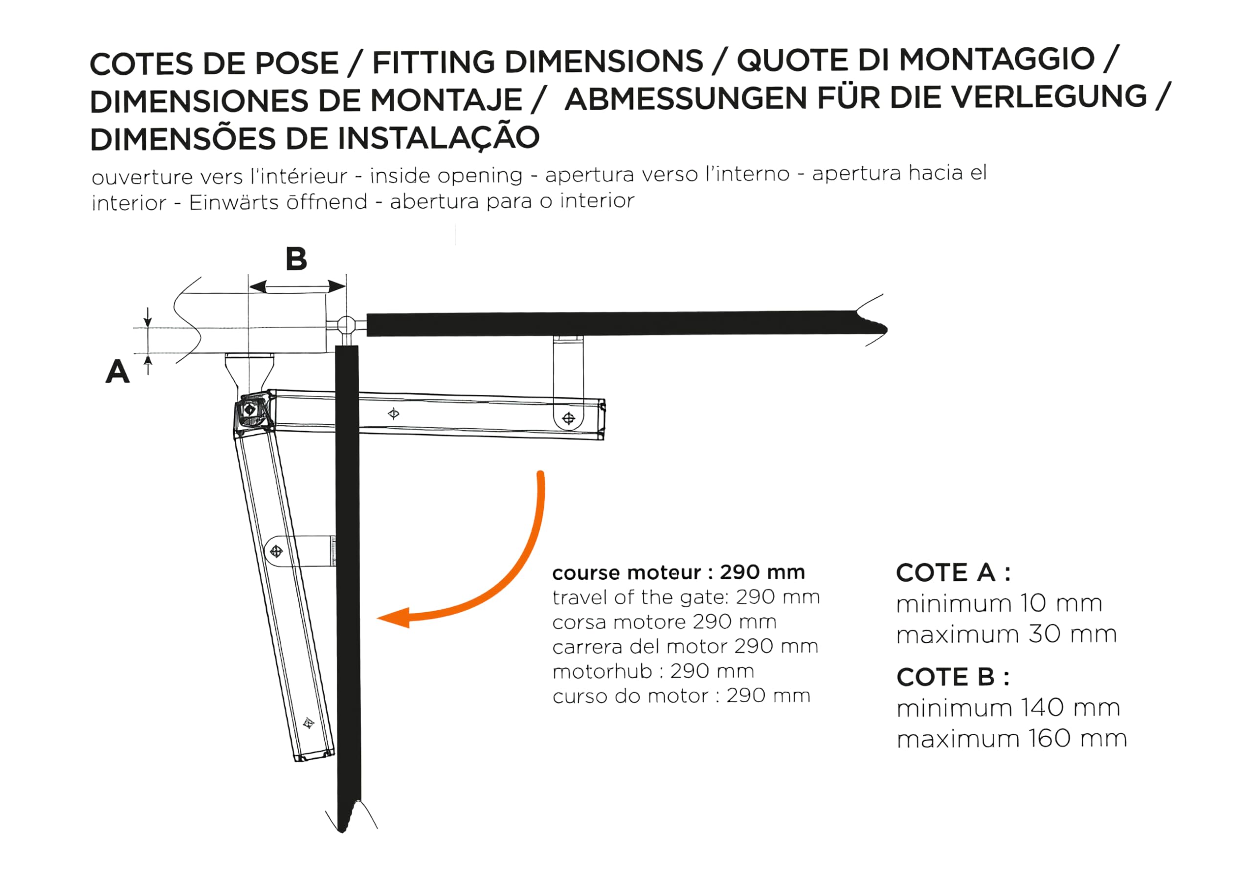 SCS Sentinel, MVE0115, automazione per cancelli a battente con riduttore a vite senza fine da 24 V, motore elettrico con 2 telecomandi, luce lampeggiante, lunghezza 3 m peso 300 kg max, SimplyOpen 1