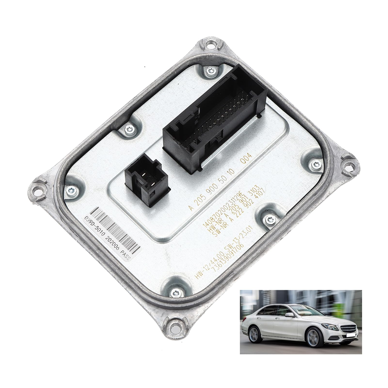 LED Headlight Ballast Control Unit, Compatible with W205 C Class