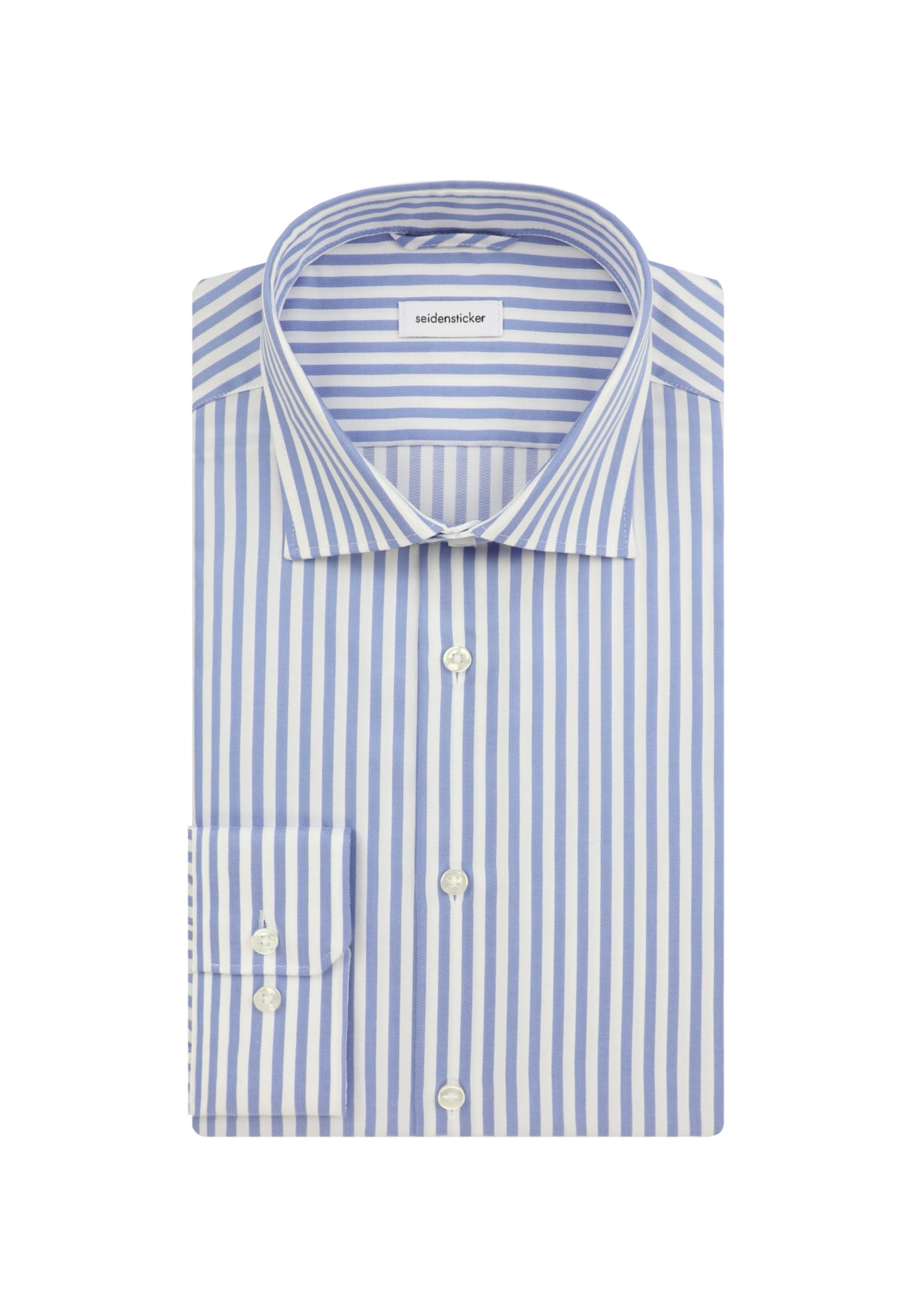 Seidensticker Herren Slim Fit Langarm Hemd
