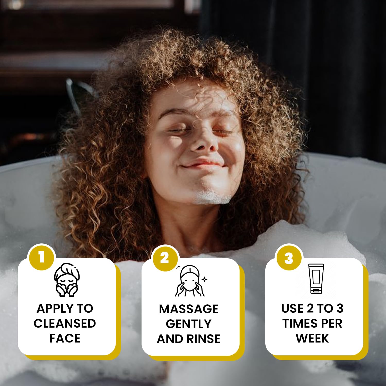 AbsolutSkin Exfoliating Gel – Gentle Peeling Gel with Glow Inducing Acids – Unclogs Pores, Smooths Texture & Brightens Skin – 100ml - Image 4