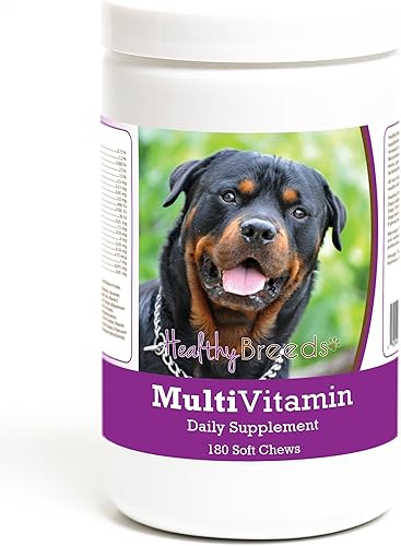 Miniatura 94 de Healthy Breeds Bulldog Multivitamínico Masticable Suave para Perros 180 Recuento
