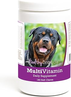 Healthy Breeds Rottweiler Multivitamin Soft Chew for Dogs 180 Count