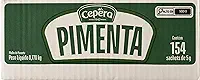 Molho de Pimenta Cepêra 5g - caixa c/ 154 saches