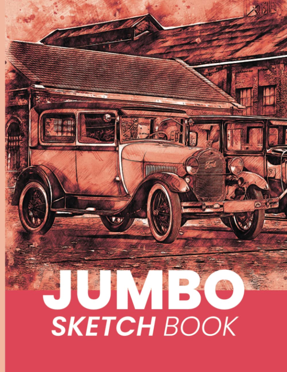 Retrogama Jumbo Sketchbook For Sketching Drawing,Painting and Doodling: 500 Pages Large Sketchpad Notebook for Kids, Adults and Profesional Artists