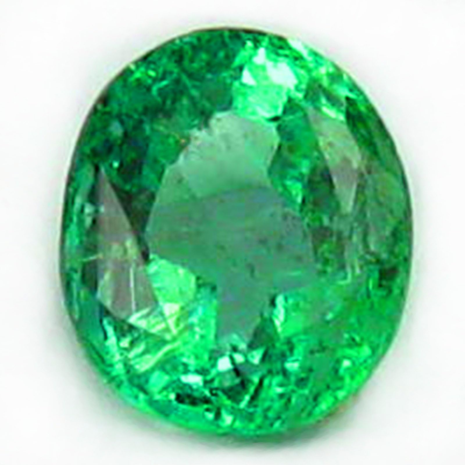 0.75 Ct. Natural Emerald - Oval Cut From Colombia - Loose Gem, Colombian Gemstone