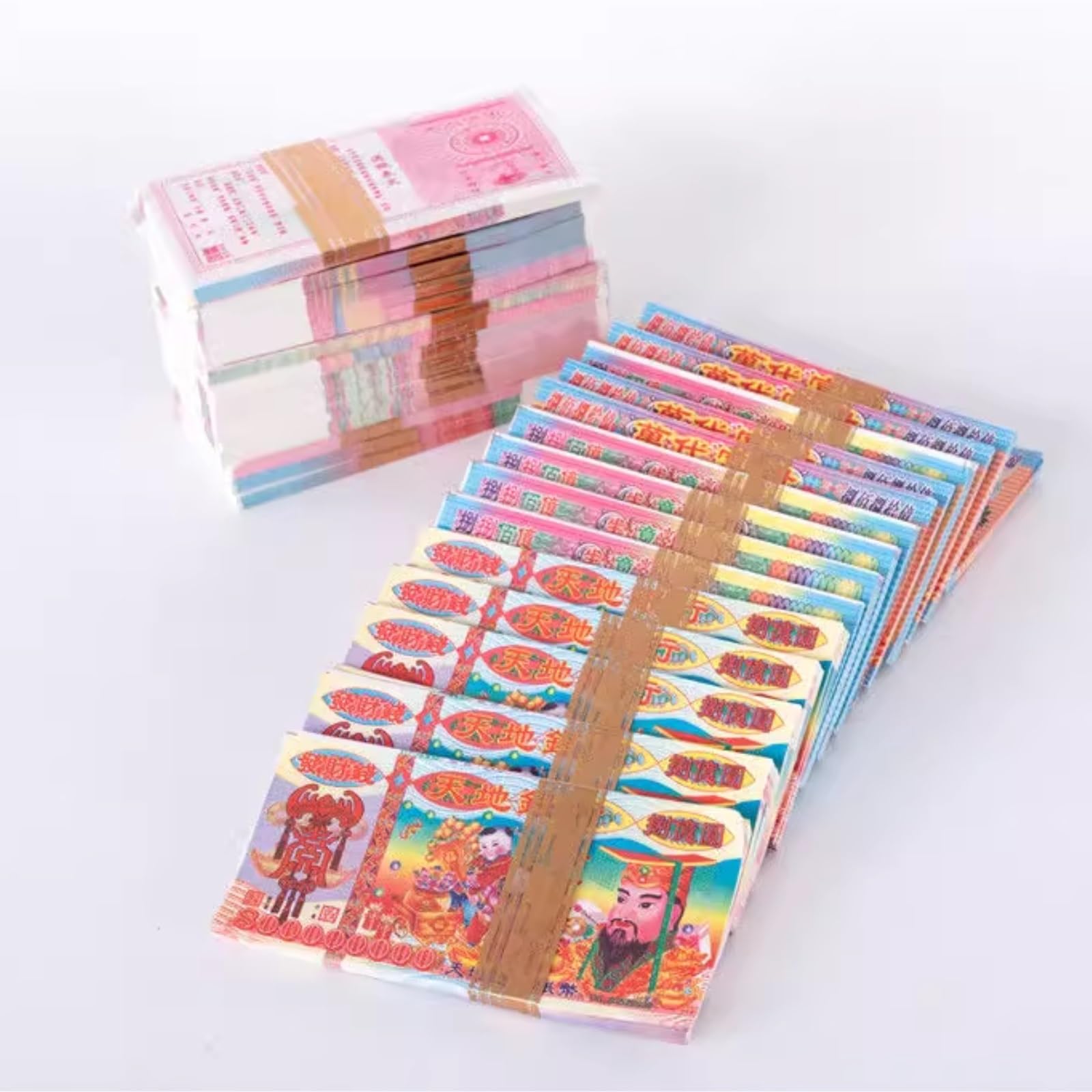 Joss Papier Chiński Papier Joss Z Pieniędzmi Przodków, Jade Emperor Hell Bank Grafvegen(3600 sheets)