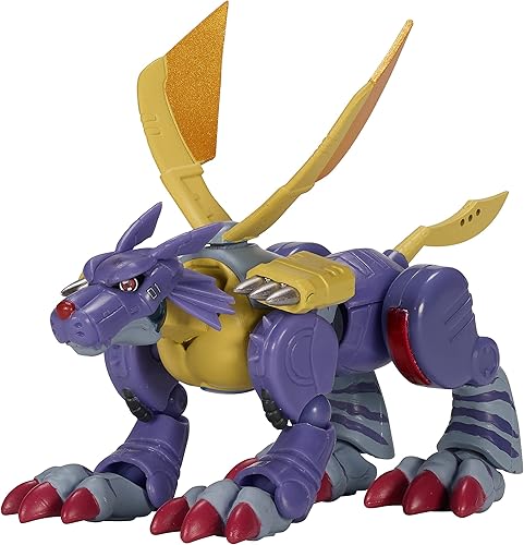 Miniatura 5 de Digimon Shodo 86972 - Figura de acción de garurumon de metal de 3.5 pulgadas