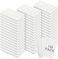 Vista 11 de Zhengmy 200 esponjas a granel, esponjas comprimidas de cocina, esponja natural para platos, limpieza de pulpa de madera comprimida sin rayar