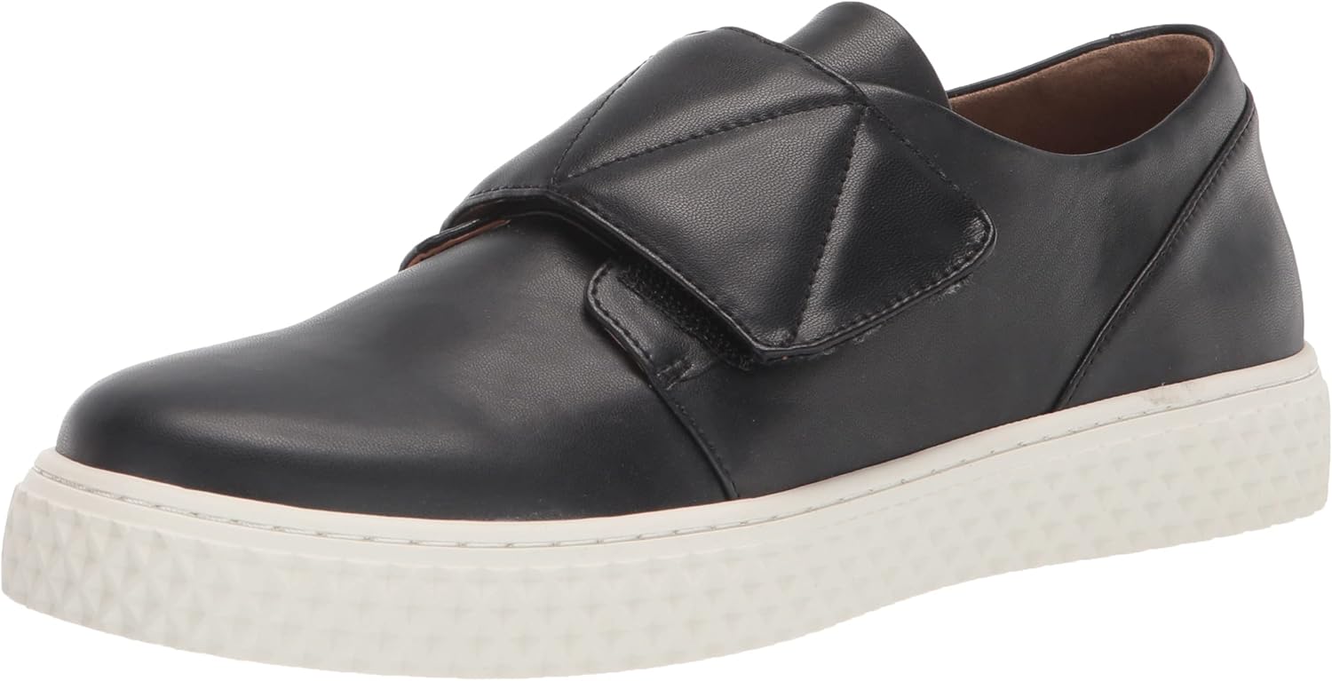 Aerosoles Women's EBBIE Sneaker, Black PU, 12